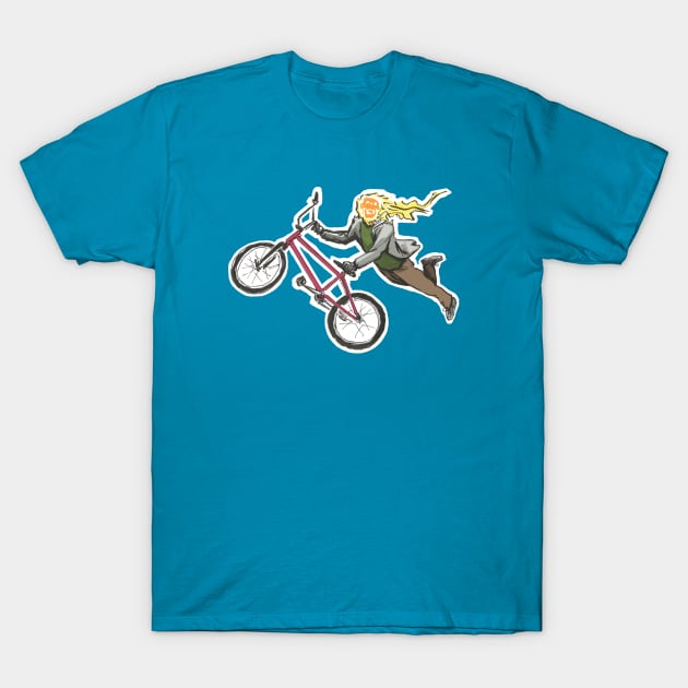 Ghost Ride The Whip T-Shirt by Tryptic Press